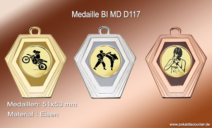 Medaillen - Medaille BI MD D117 jetzt kaufen!