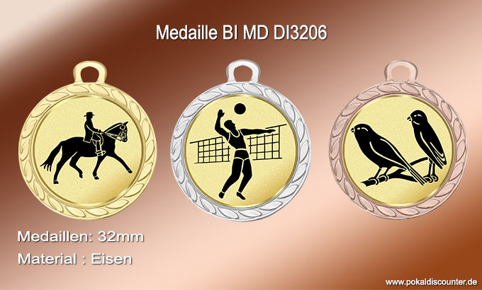 Medaillen - Medaille BI MD DI3206 jetzt kaufen!