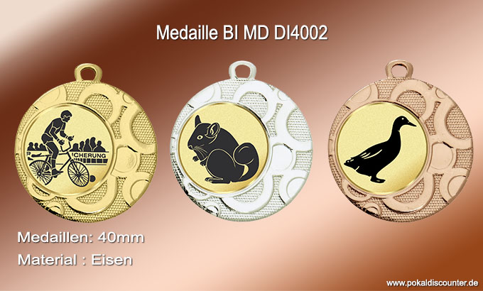 Medaillen - Medaille BI MD DI4002 jetzt kaufen!