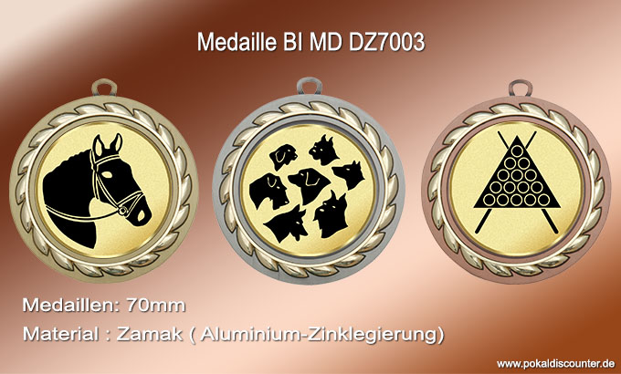 Medaillen - Medaille BI MD DZ7003 jetzt kaufen!