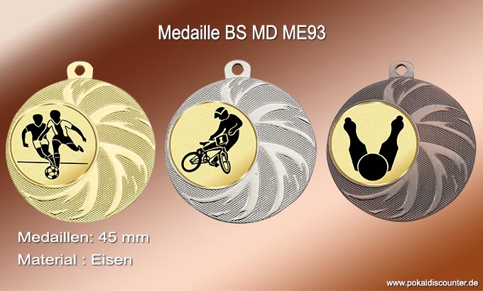 Medaillen - Medaille BI SP ME93 jetzt kaufen!