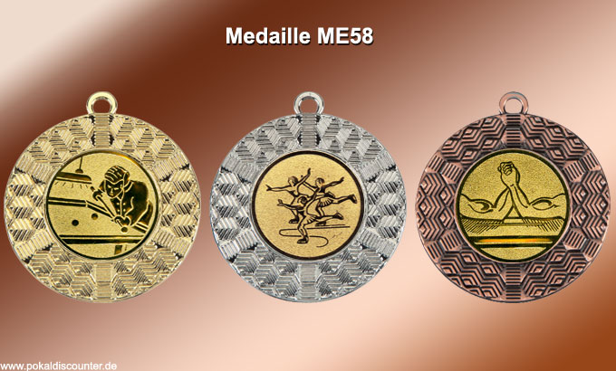 Medaillen - Medaille ME58 jetzt kaufen!
