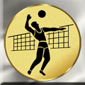 Sportemblem: Volleyball Herren