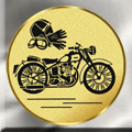 Sportemblem: Motorrad Oldtimer