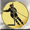 Sportemblem: Inline-Skating Slalom